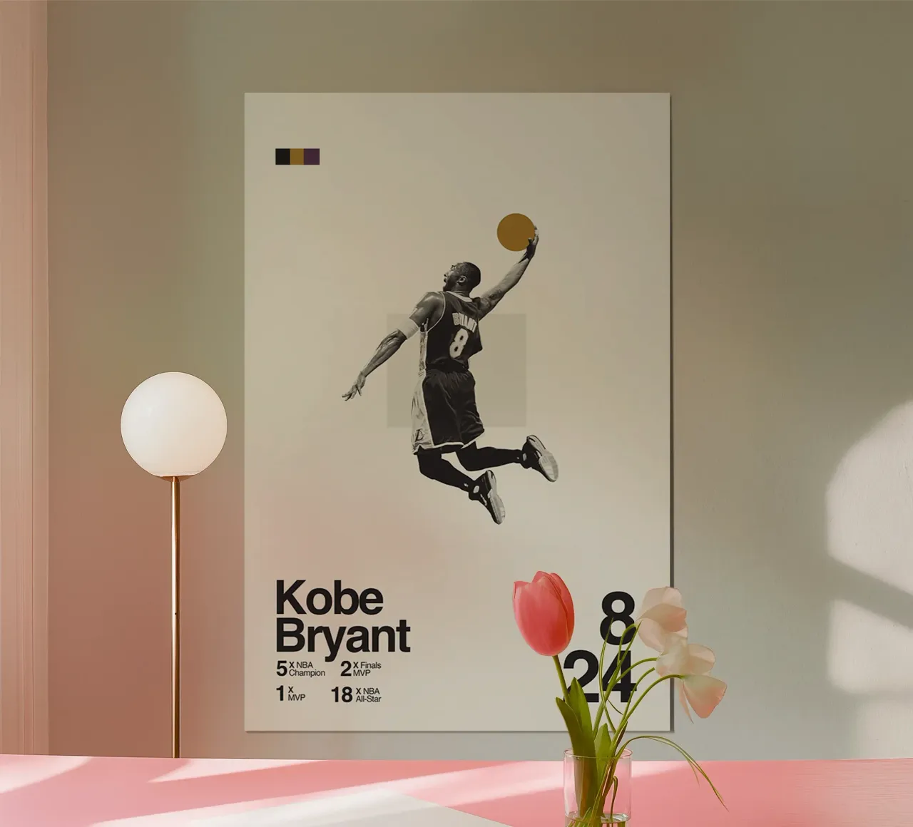 Kobe Bryant poster da Attaboy Dsgn