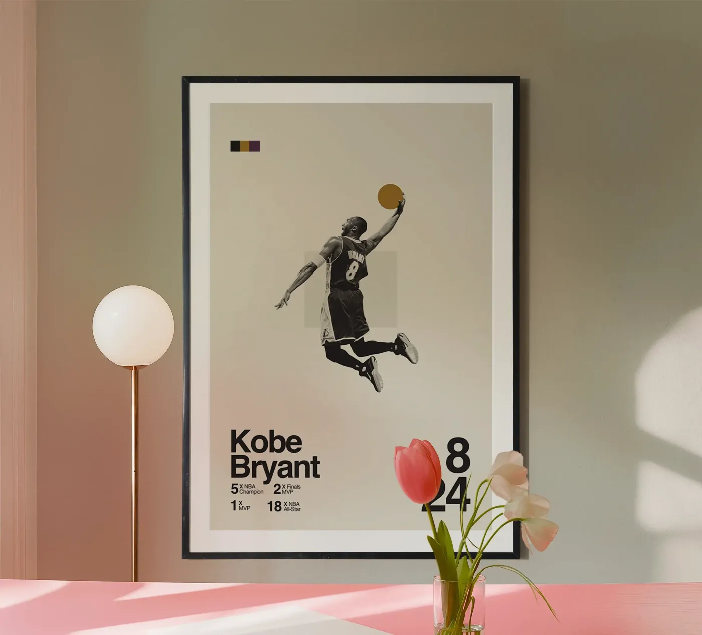 Kobe Bryant poster da Attaboy Dsgn