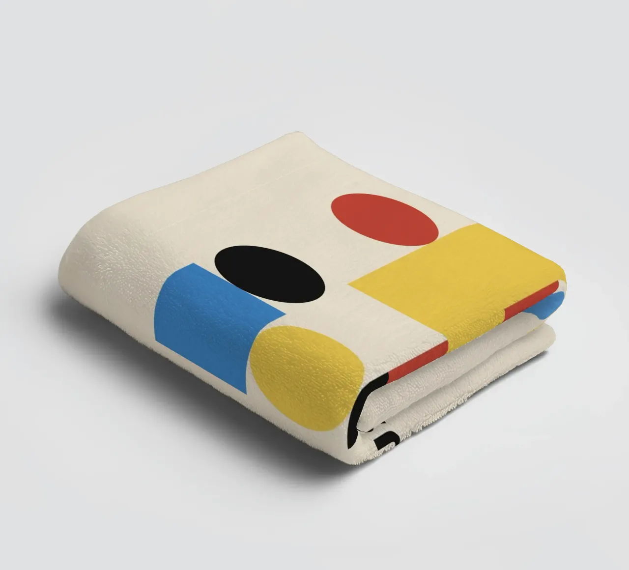 Blocchi Bauhaus stile 2 asciugamano da bagno da Paigaam Studio