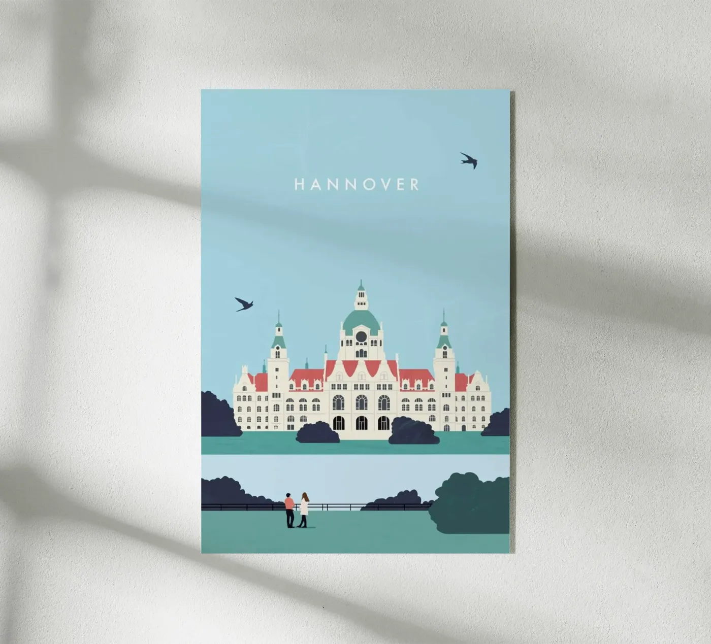 Hannover acryl van Katinka Reinke