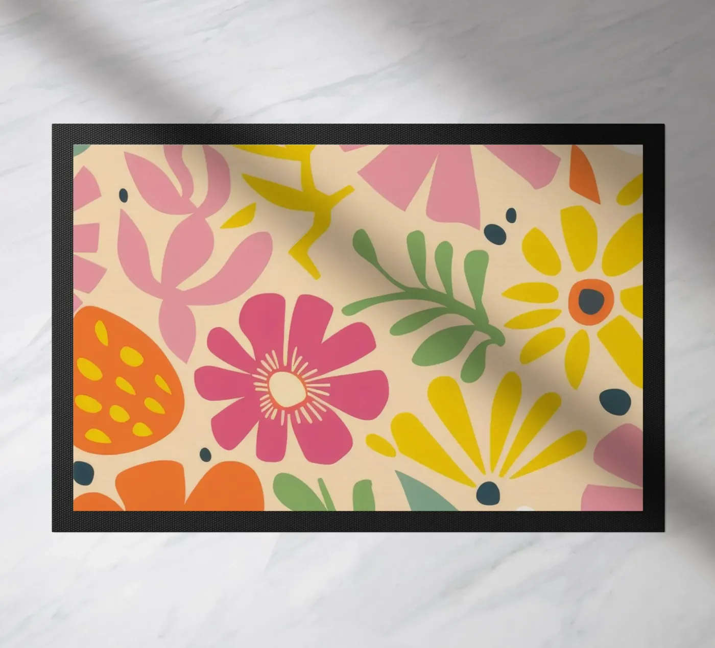 Spring Bloom Delight doormat by Zep Layers