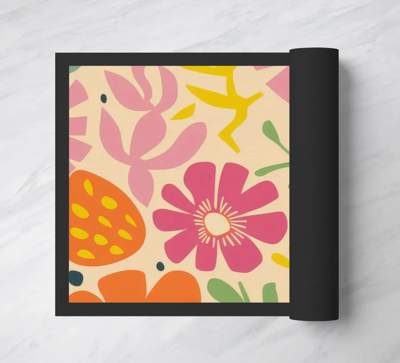 Spring Bloom Delight doormat by Zep Layers