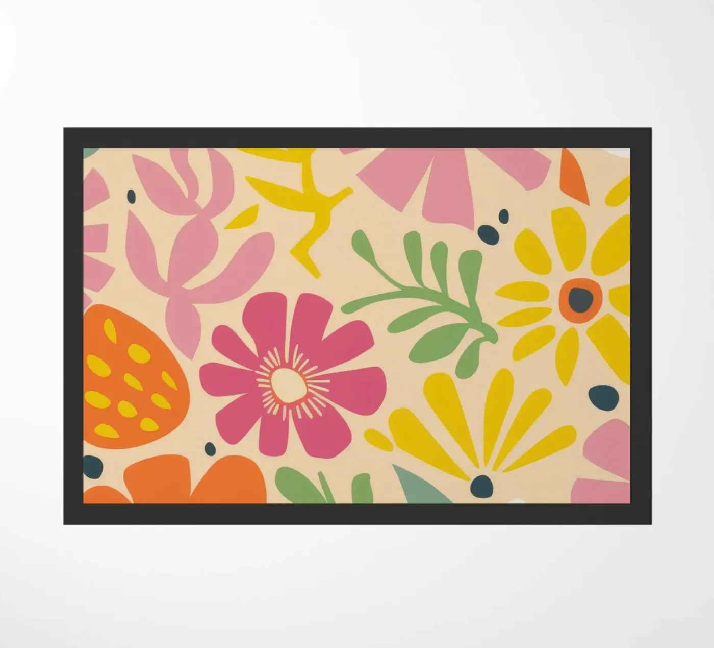 Spring Bloom Delight doormat by Zep Layers