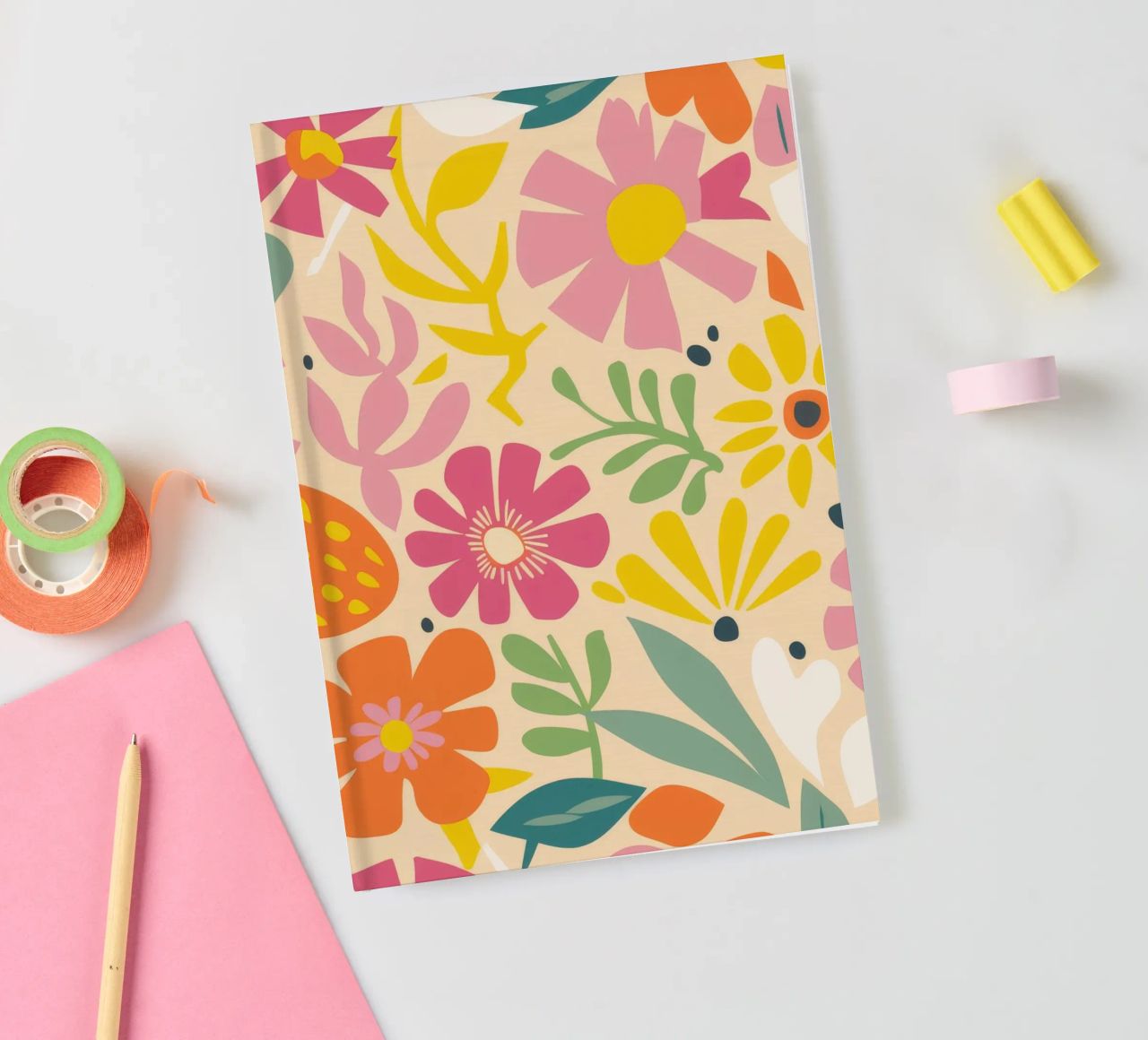 Spring Bloom Delight notebook by Zep Layers