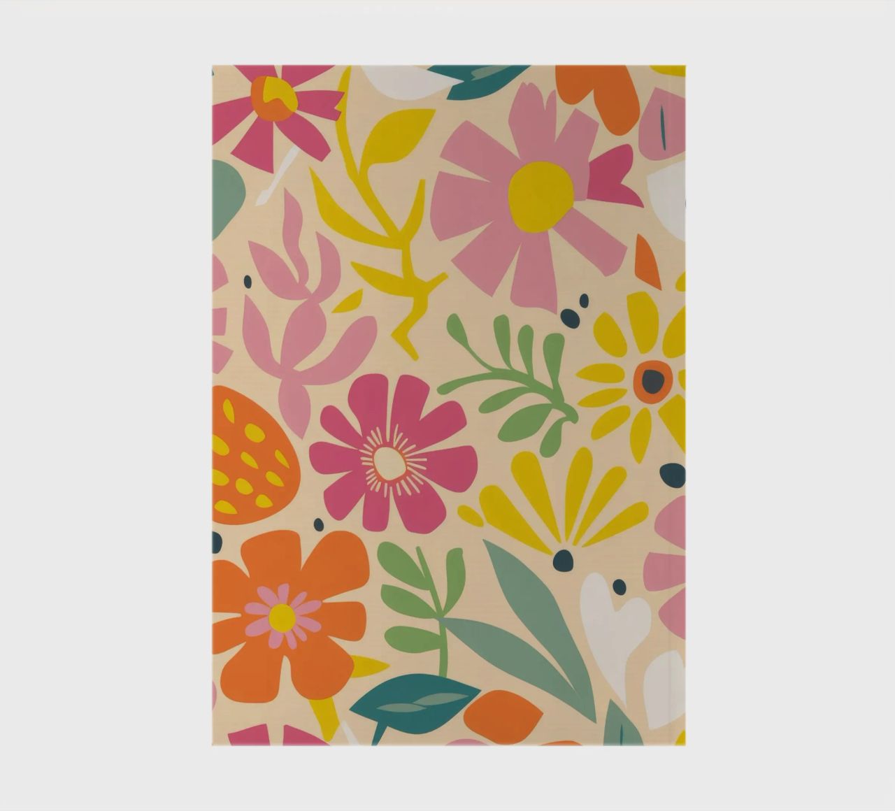 Spring Bloom Delight notebook by Zep Layers