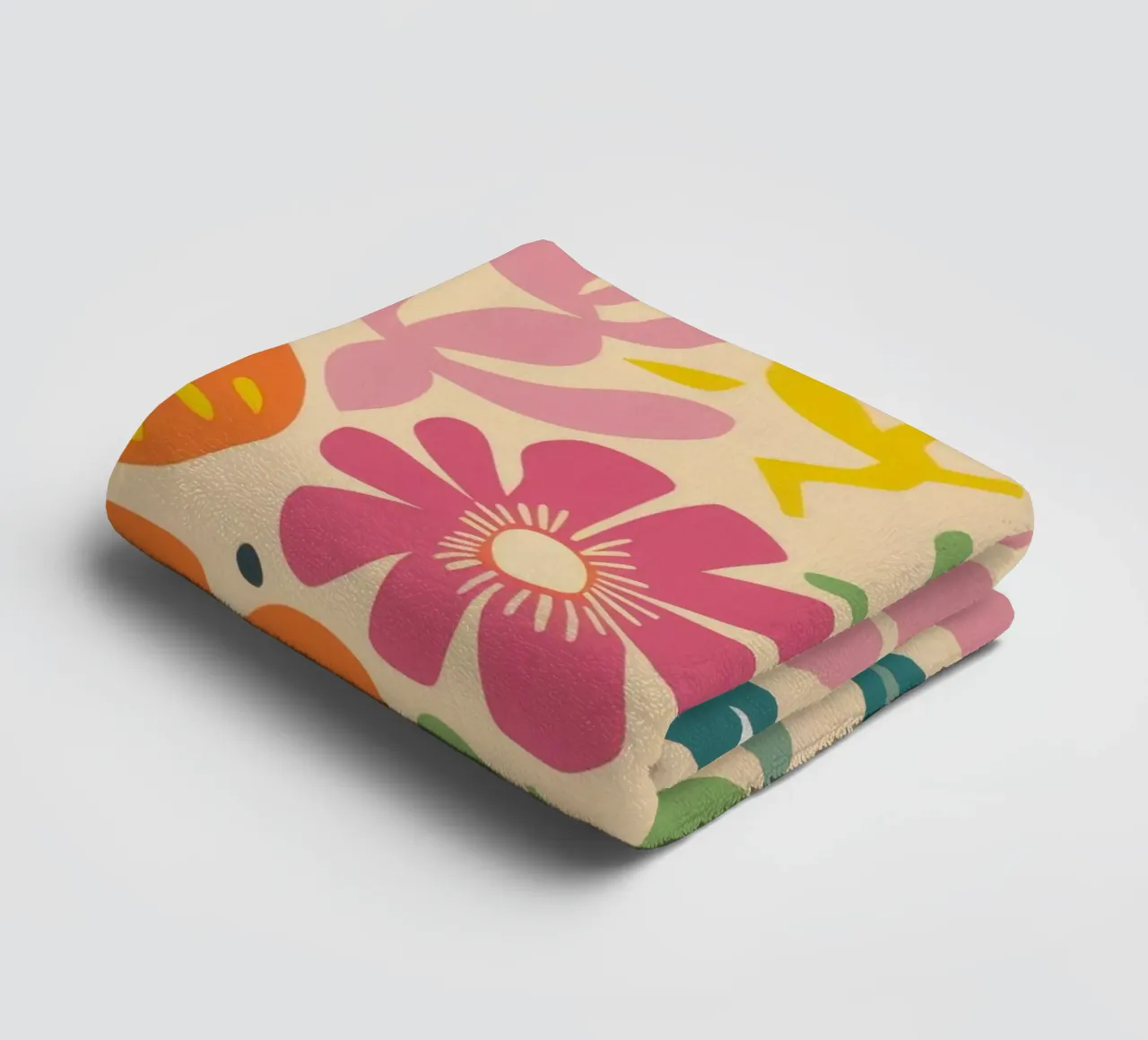 Spring Bloom Delight towel by Zep Layers