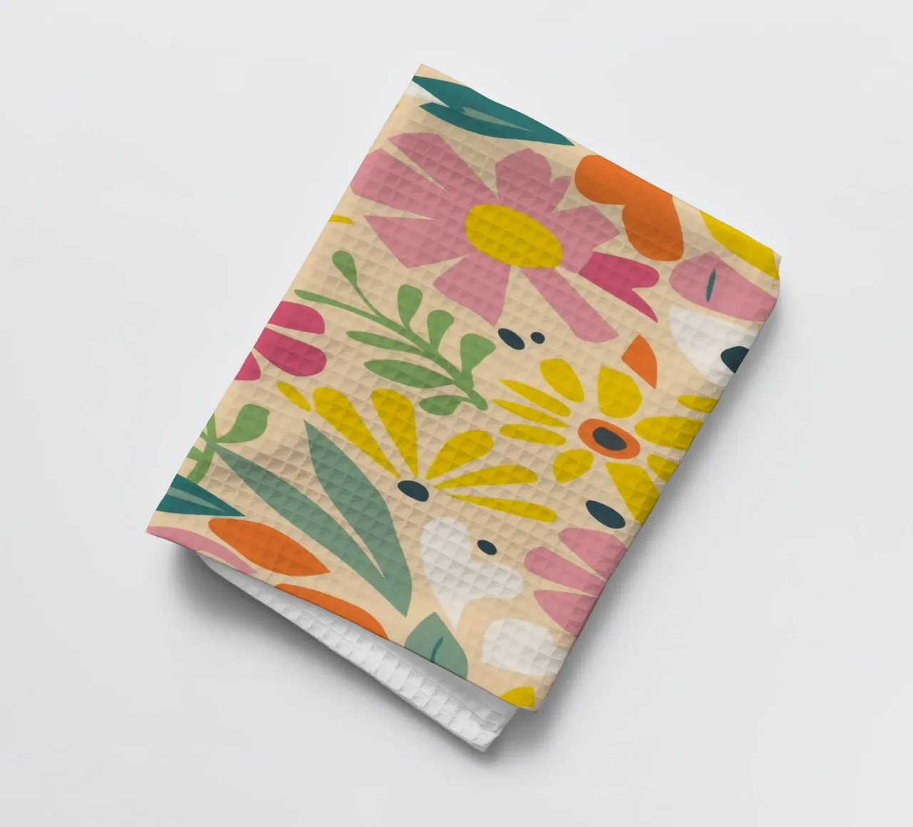 Spring Bloom Delight tea towel by Zep Layers