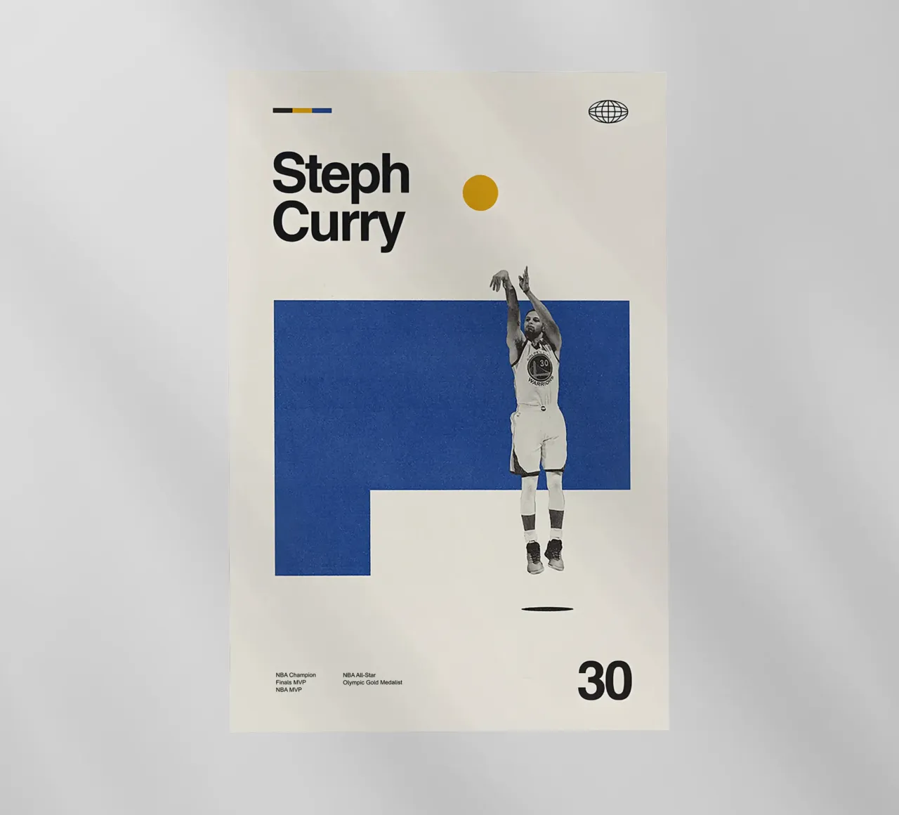 Stephen Curry pellicola backlit da Attaboy Dsgn