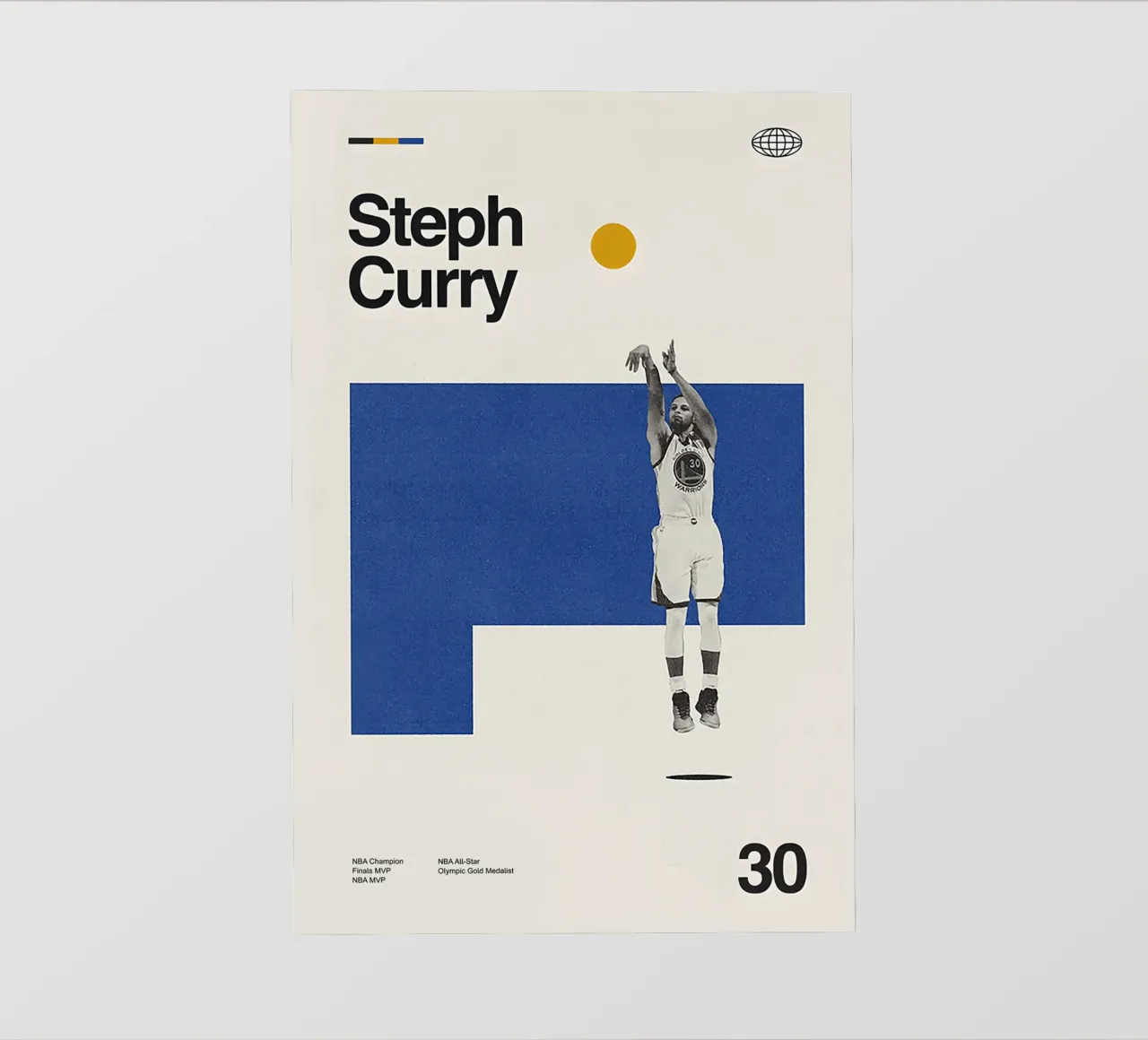 Stephen Curry pellicola backlit da Attaboy Dsgn