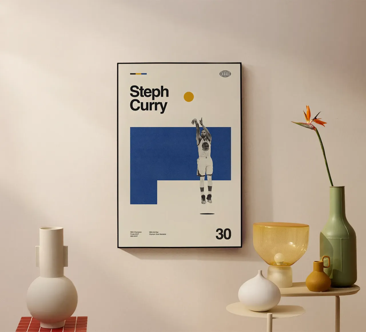 Stephen Curry plexiglass da Attaboy Dsgn