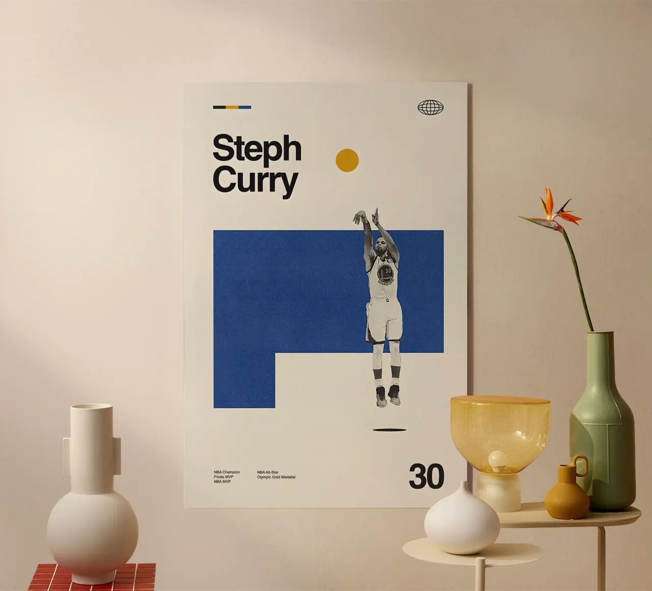 Stephen Curry plexiglass da Attaboy Dsgn