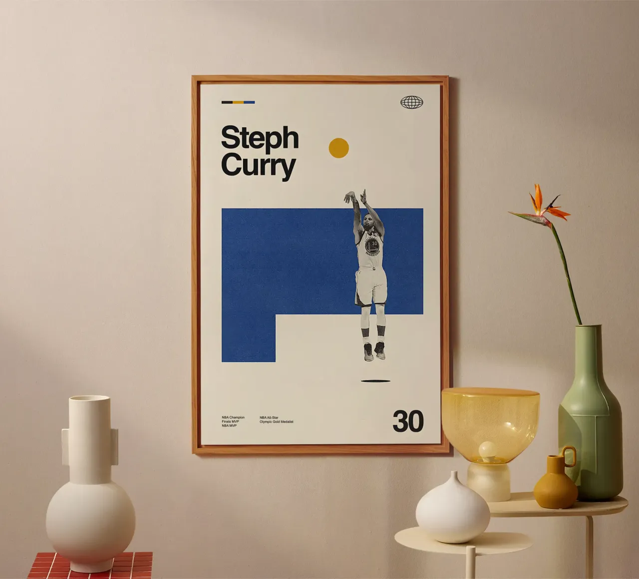 Stephen Curry alluminio dibond da Attaboy Dsgn