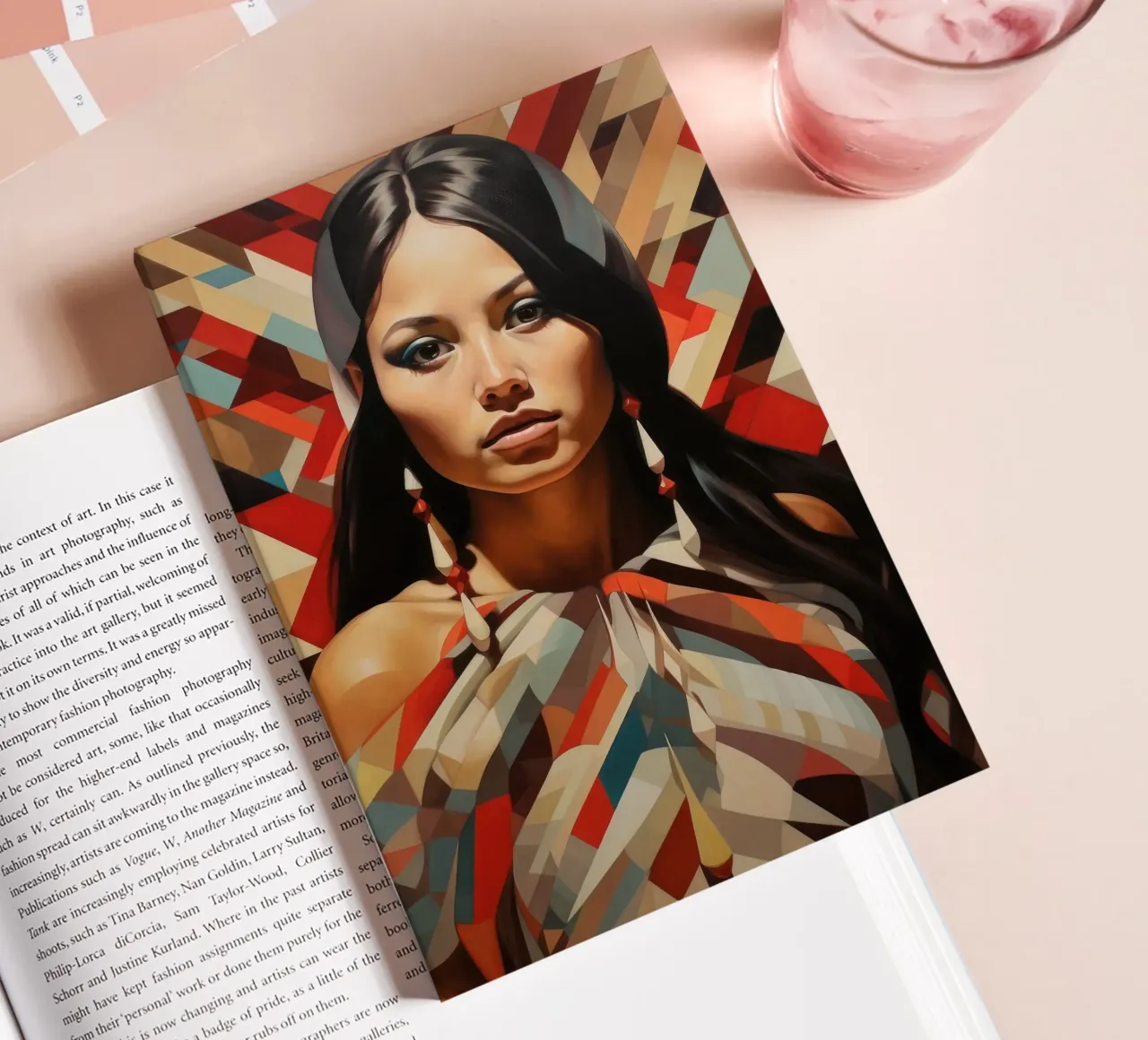 Donna cilena geometrica diario da Artful Muse