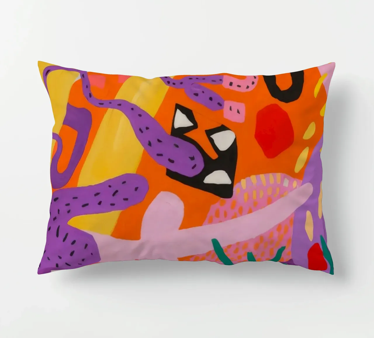 Rhythm Jungle Beat decorative cushion by Zep Layers