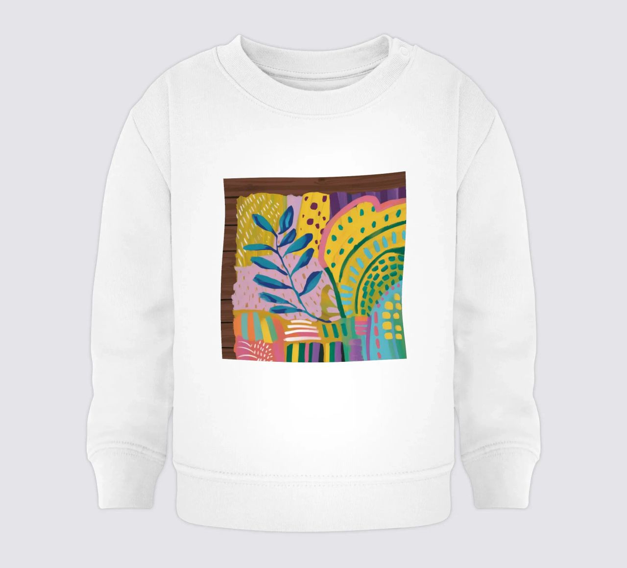 Soft Echo Botanica felpa neonato da Zep Layers