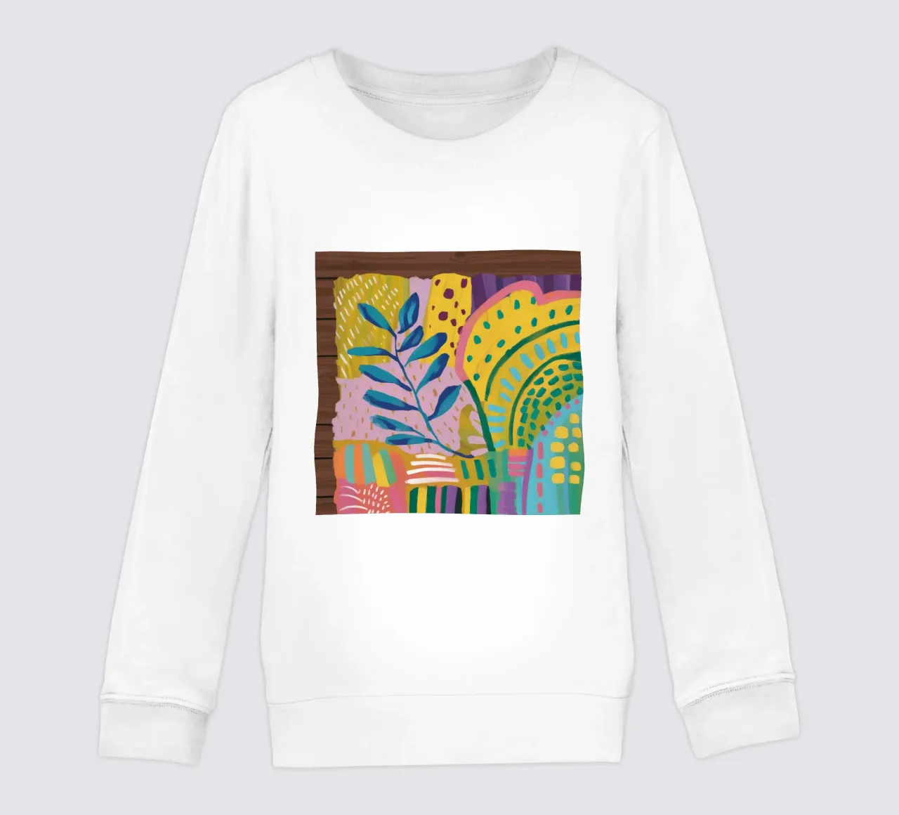 Soft Echo Botanica felpa bambino da Zep Layers