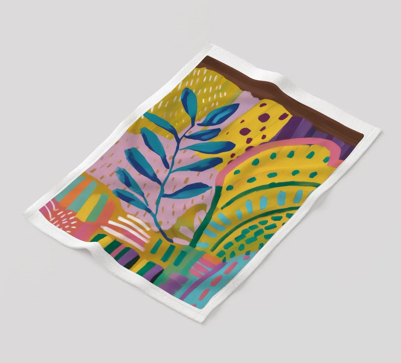 Soft Echo Botanica coperta in pile da Zep Layers
