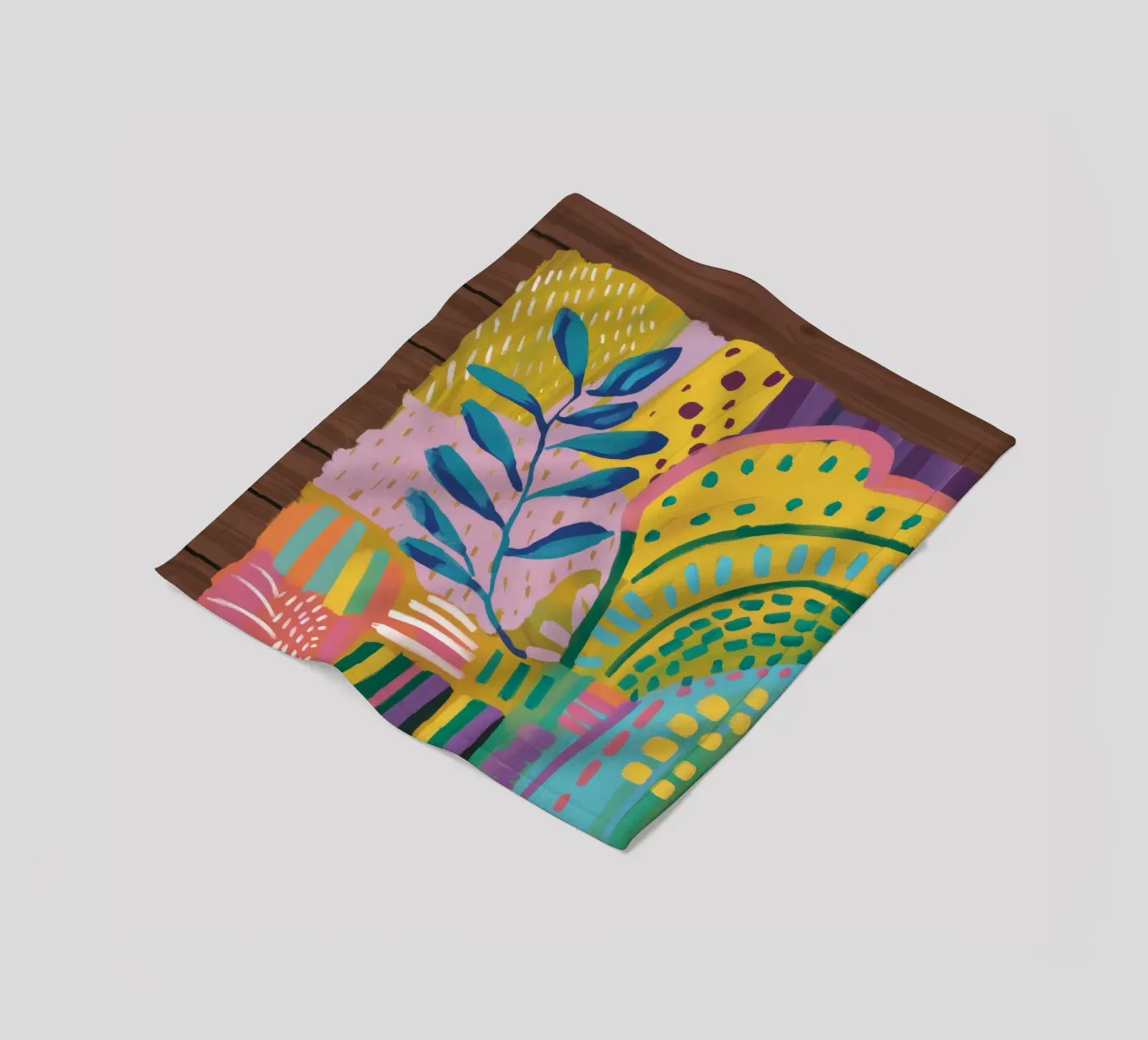 Soft Echo Botanica coperta in pile da Zep Layers