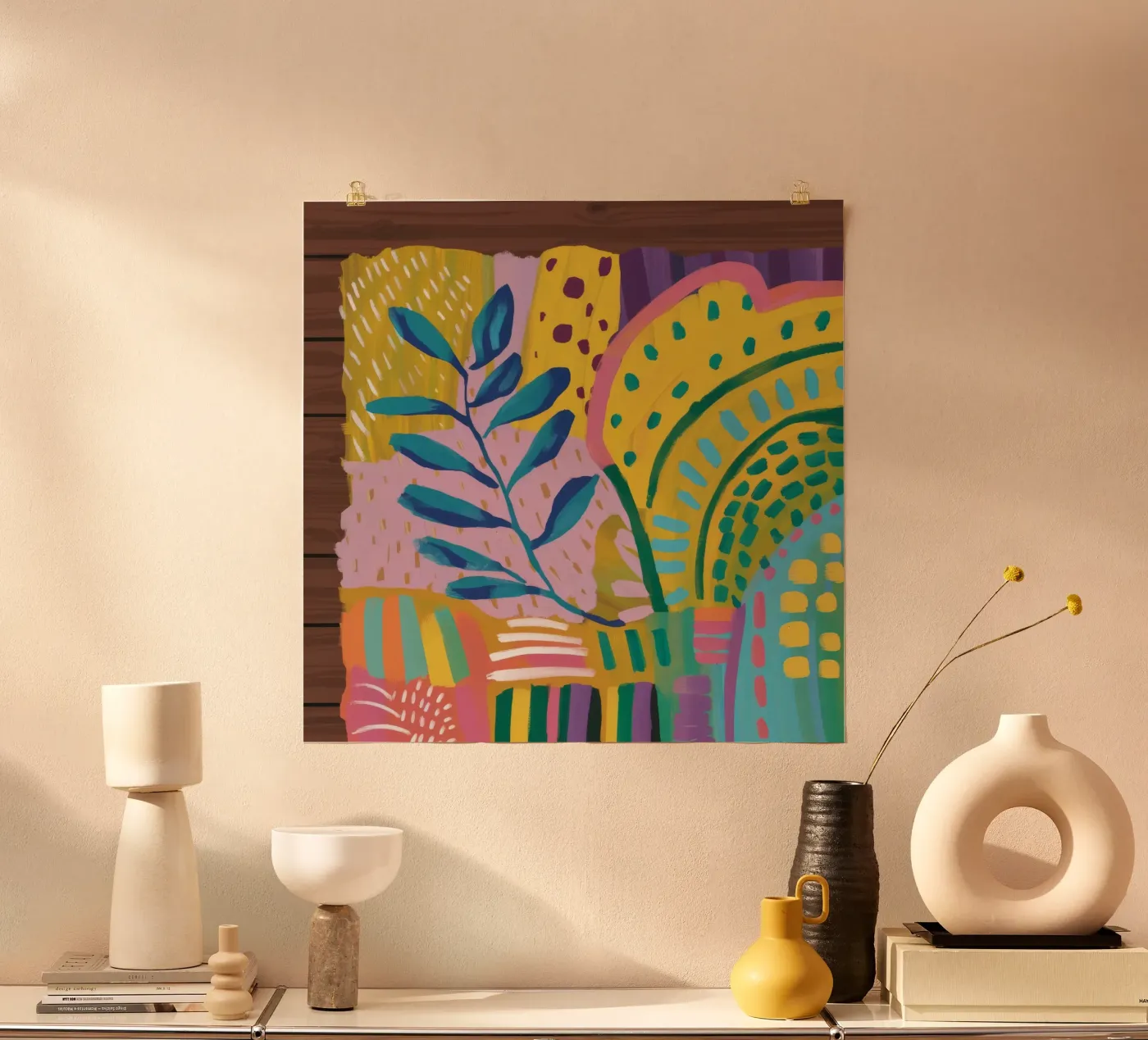 Soft Echo Botanica poster da Zep Layers