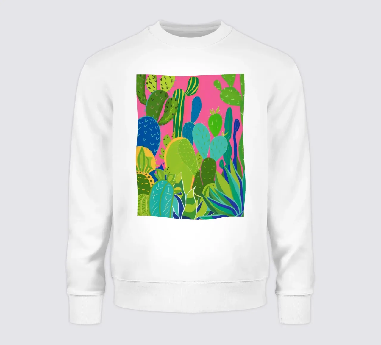 Giardino dei cactus pop felpa da Zep Layers