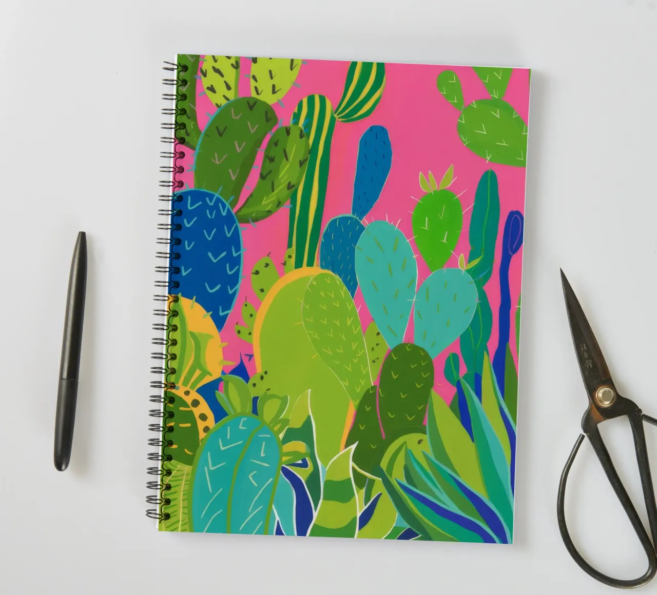 Jardin de cactus carnet à spirale de Zep Layers
