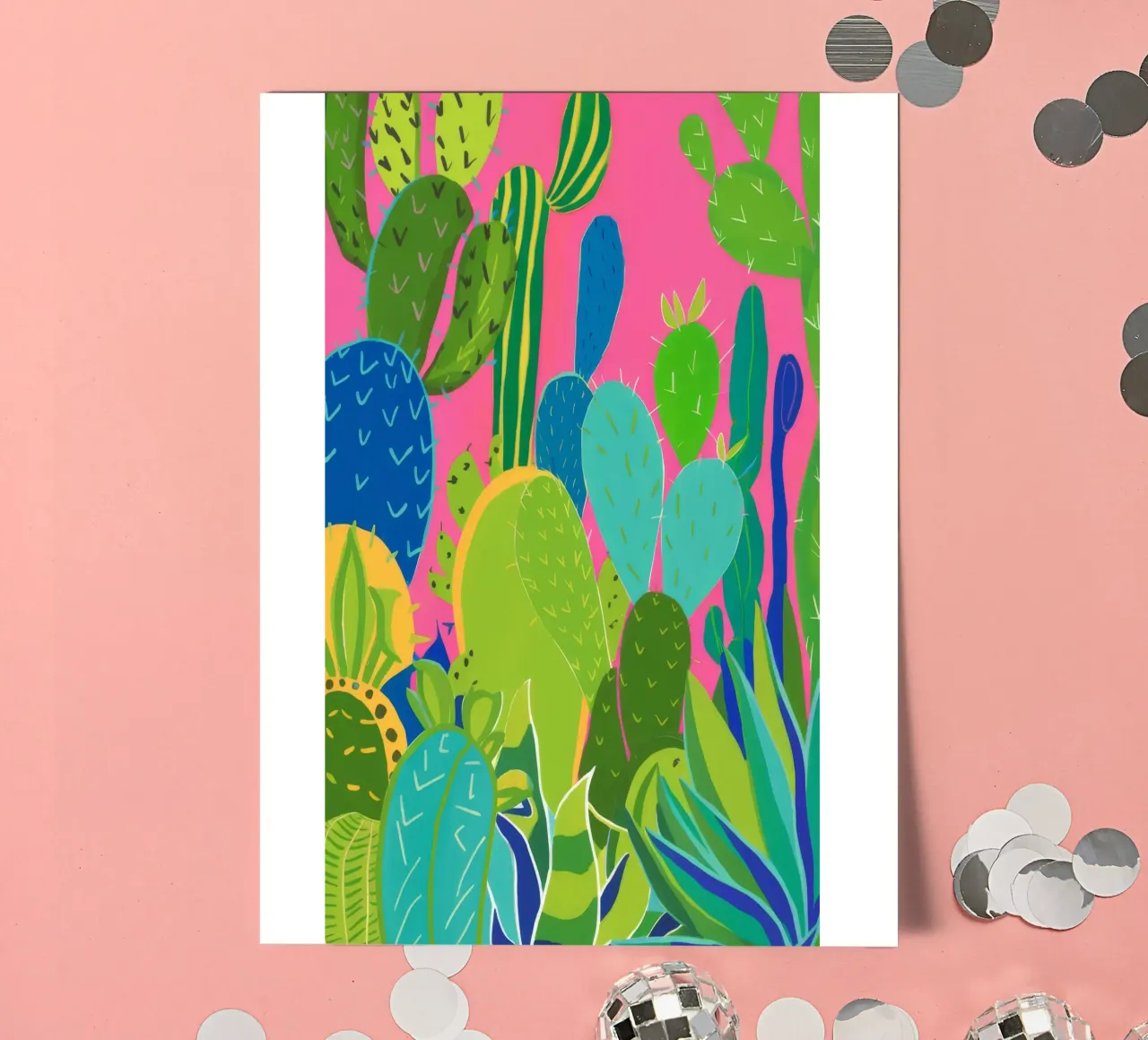 Cactus Pop Garden sticker sheet by Zep Layers