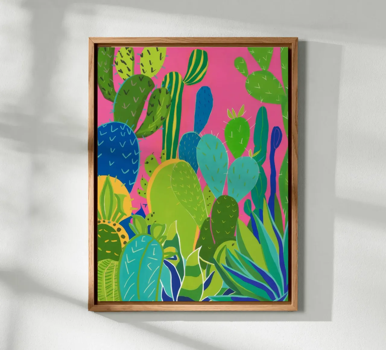 Cactus Pop Garden forex plate by Zep Layers