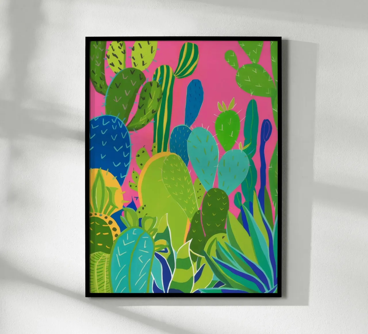 Giardino dei cactus pop carta hahnemühle da Zep Layers