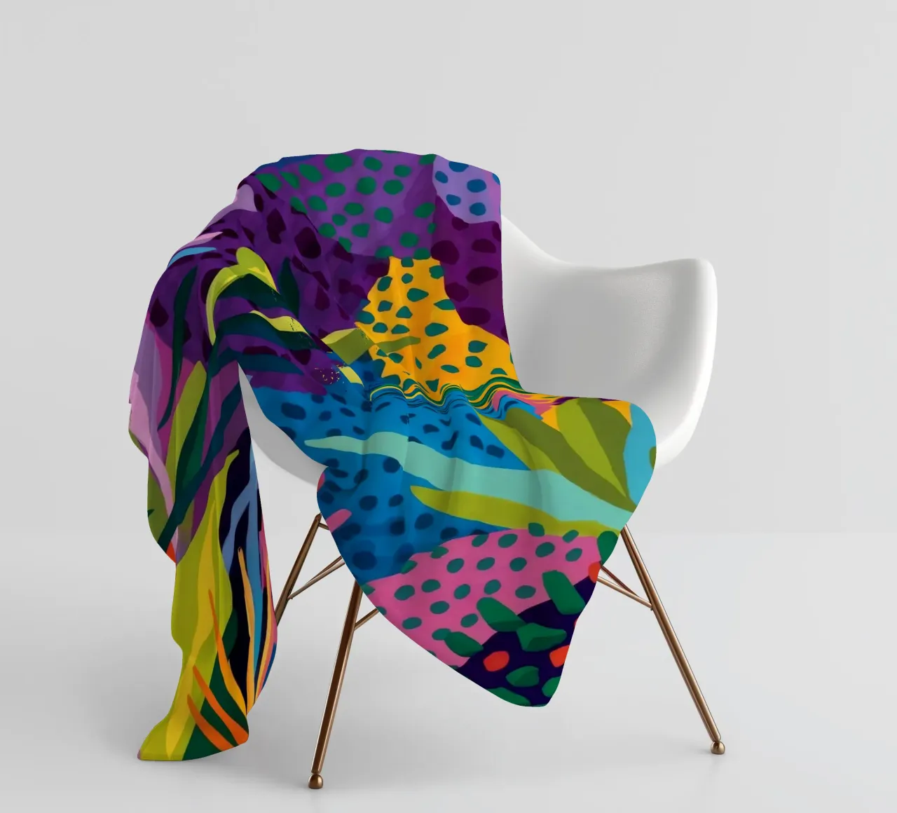 Flora di mezzanotte coperta in pile da Zep Layers