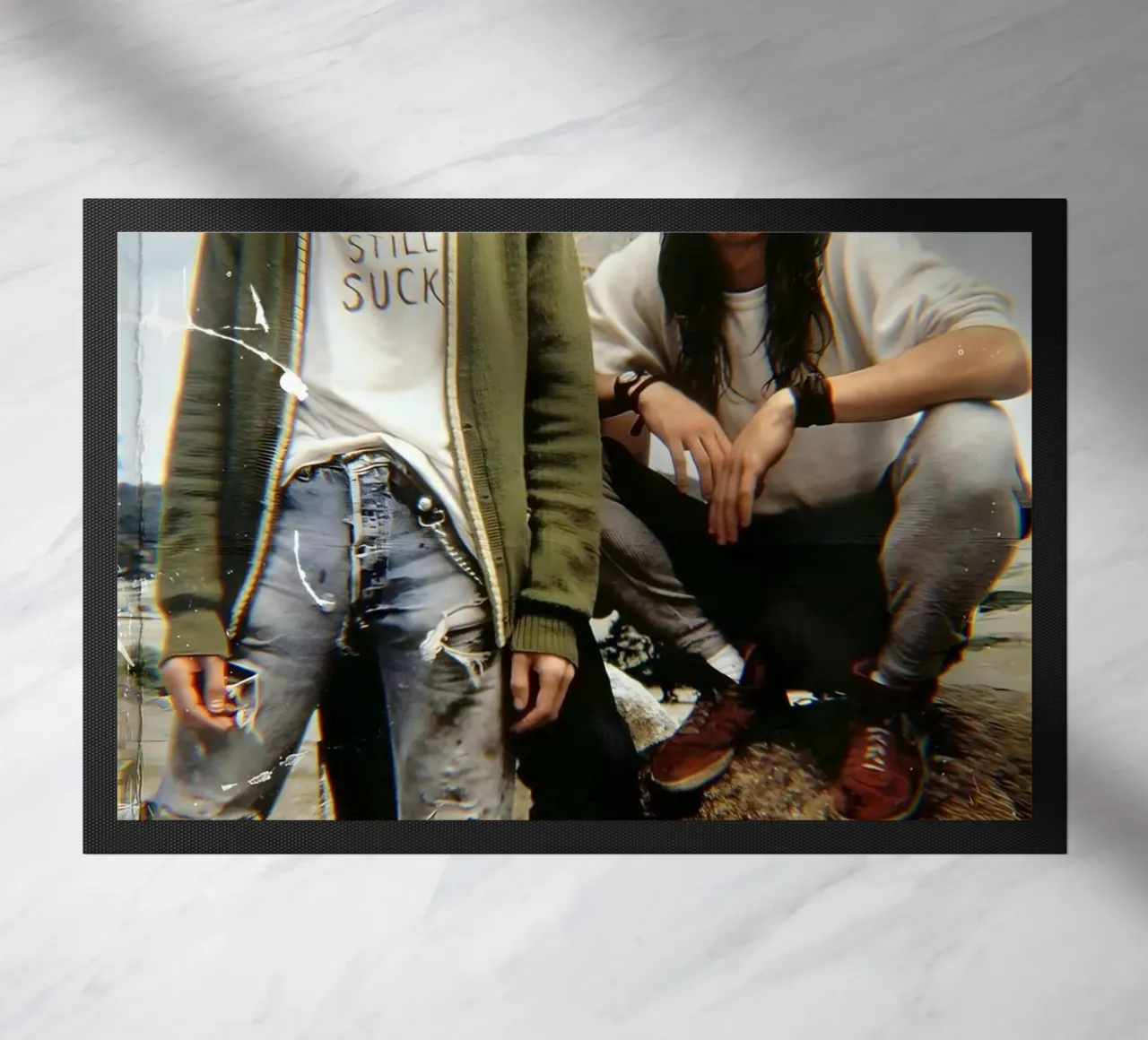 NIRVANA 90s zerbino da Low poly art