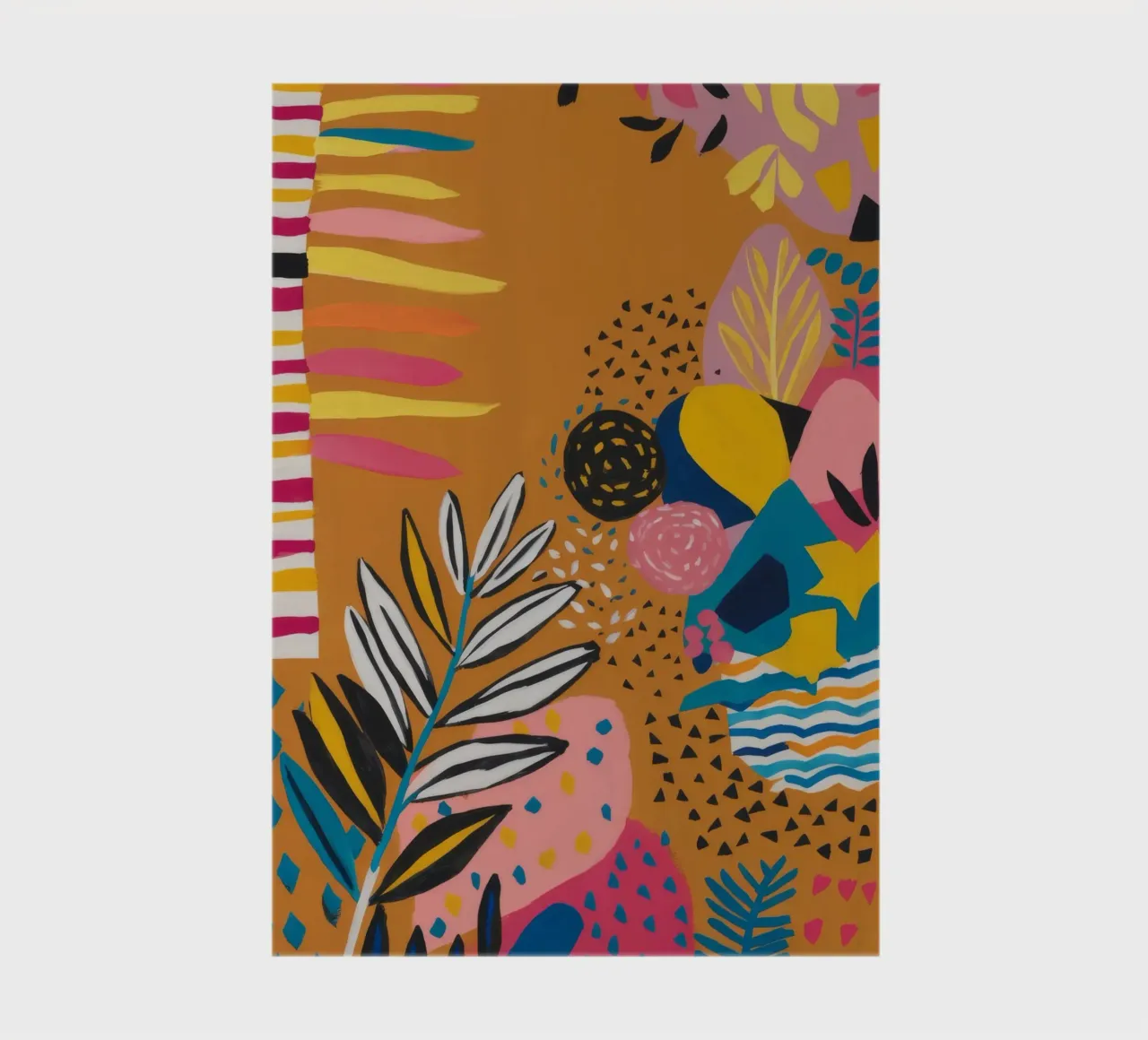 Goldenes Echo Blüte Notizbuch von Zep Layers