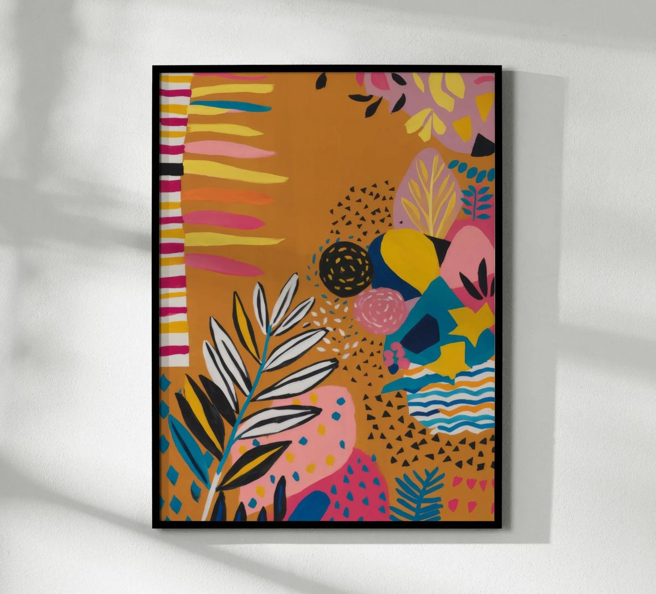 Goldenes Echo Blüte Poster von Zep Layers