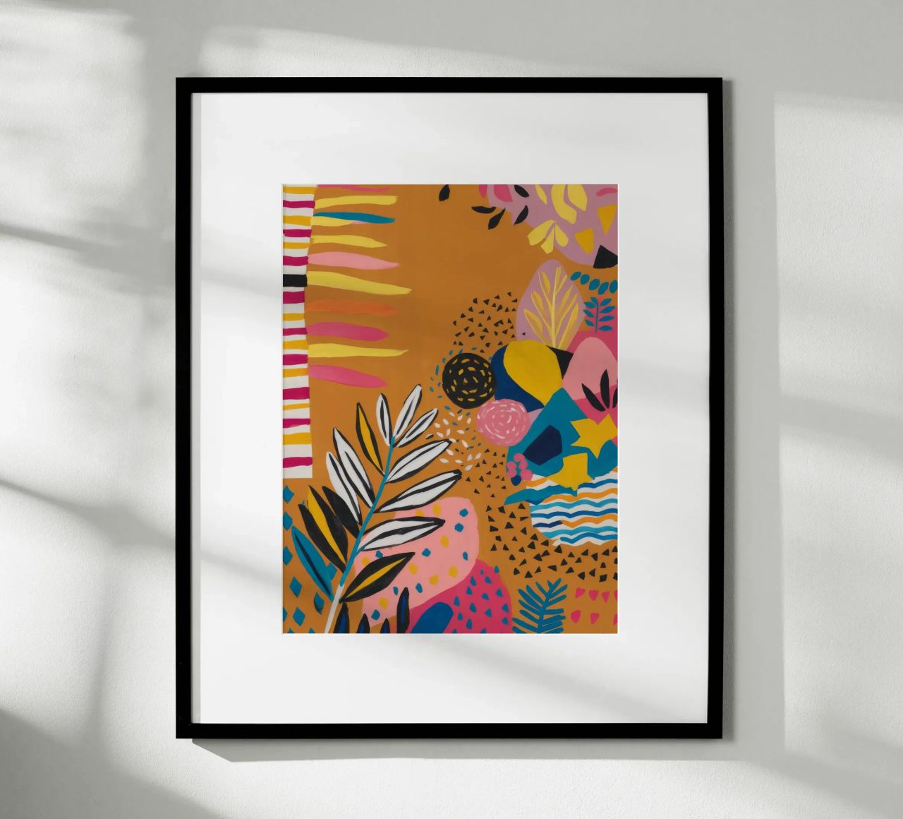Goldenes Echo Blüte Poster von Zep Layers
