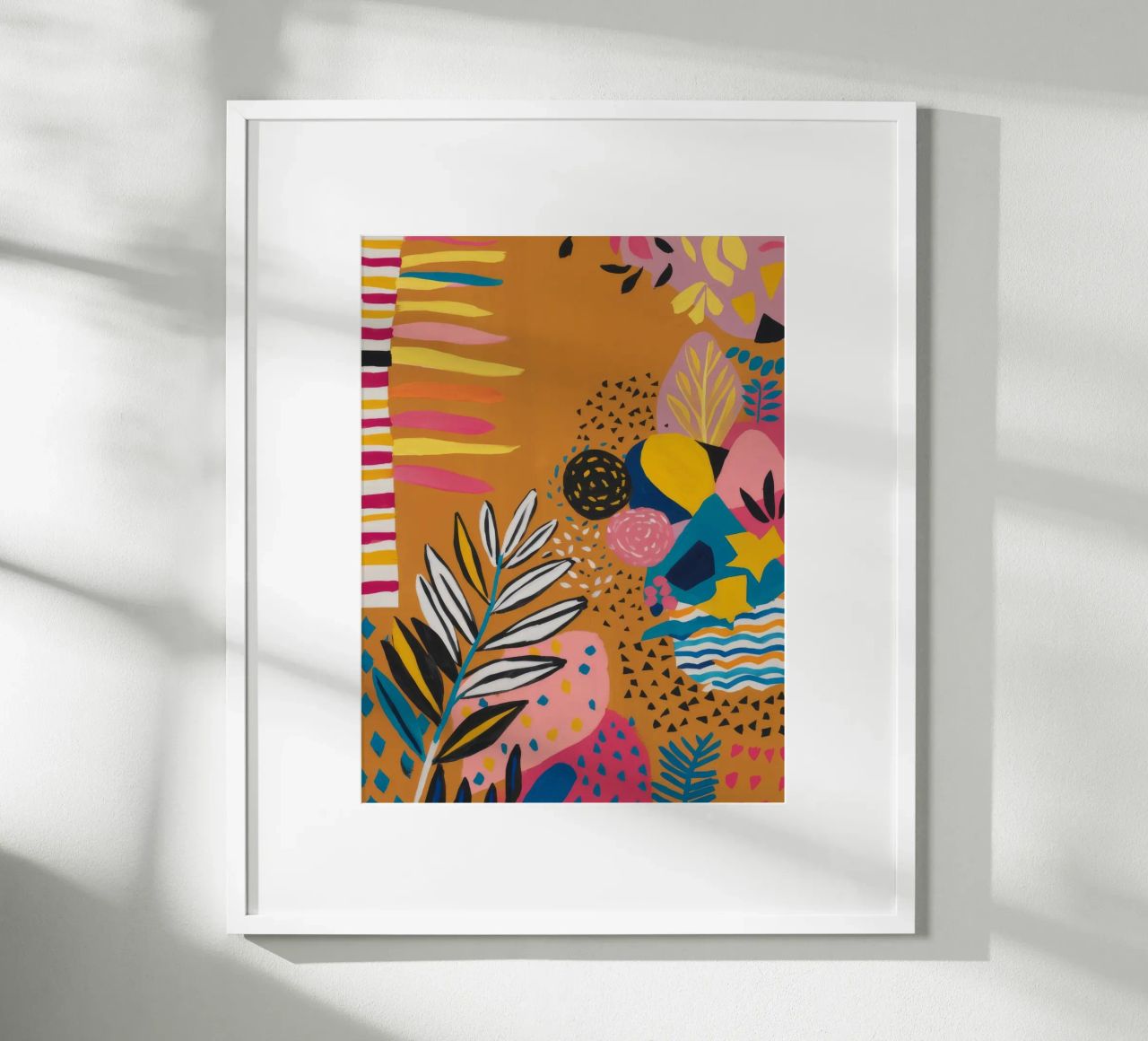 Goldenes Echo Blüte Poster von Zep Layers