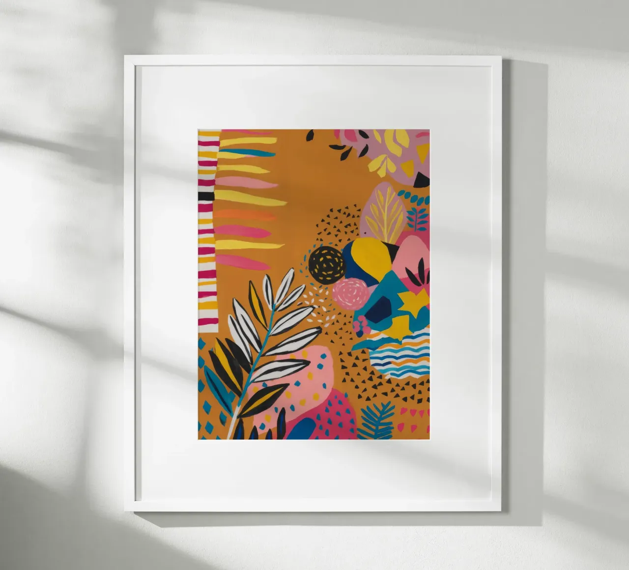 Golden Echo Bloom poster by Zep Layers