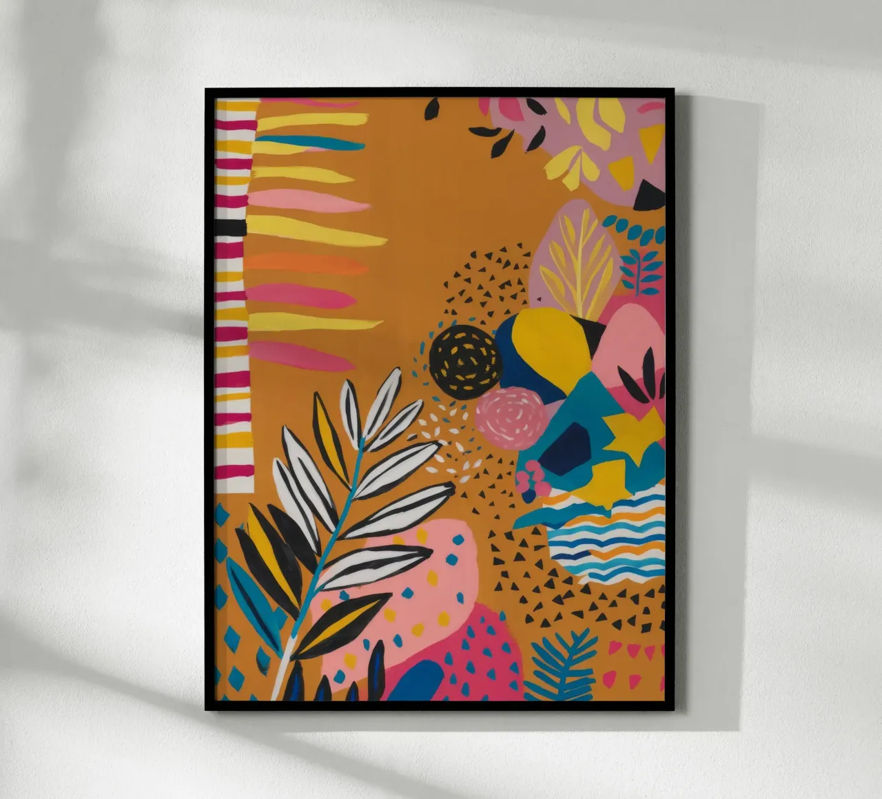 Golden Echo Bloom poster by Zep Layers