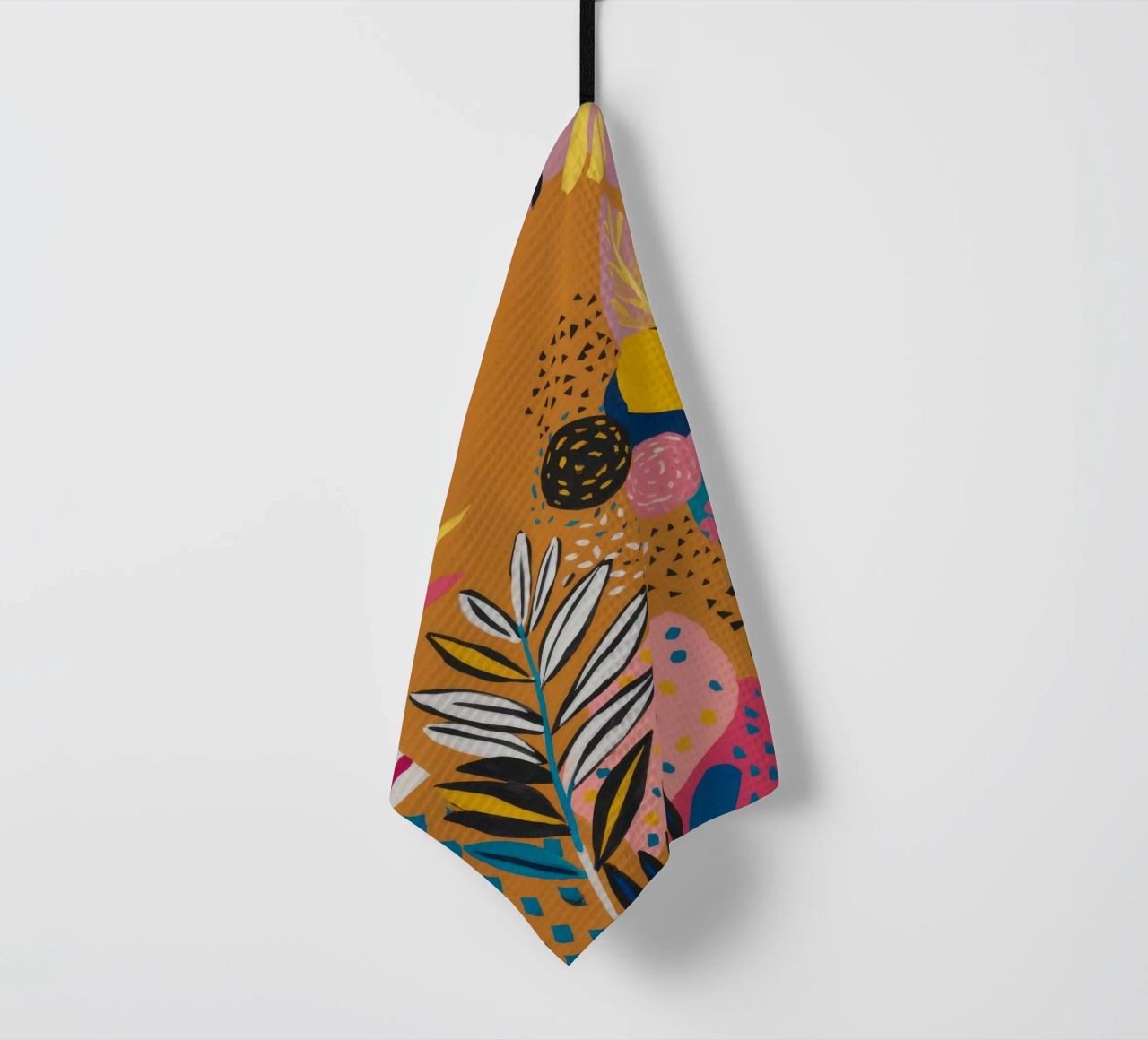 Echo d'or en fleurs torchon de Zep Layers