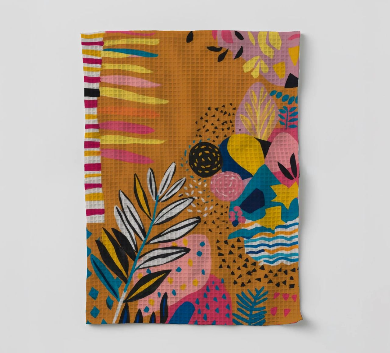 Echo d'or en fleurs torchon de Zep Layers