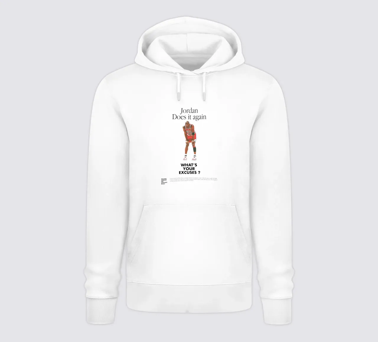 Jordan Does It Again felpa con cappuccio da Attaboy Dsgn