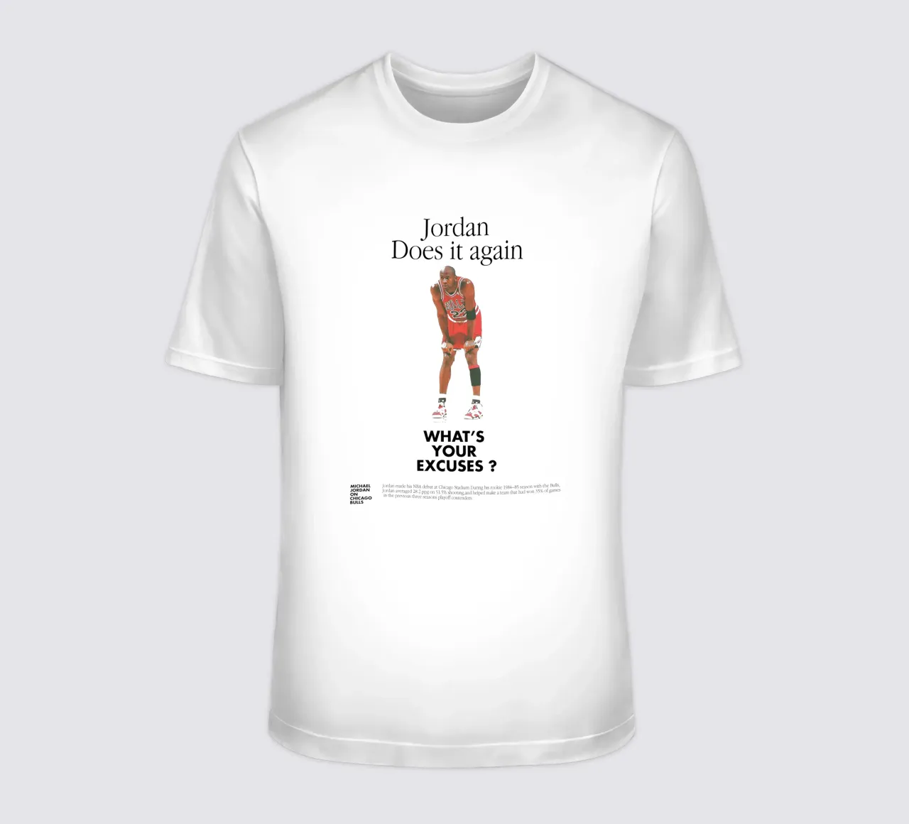 Jordan Does It Again t-shirt da Attaboy Dsgn