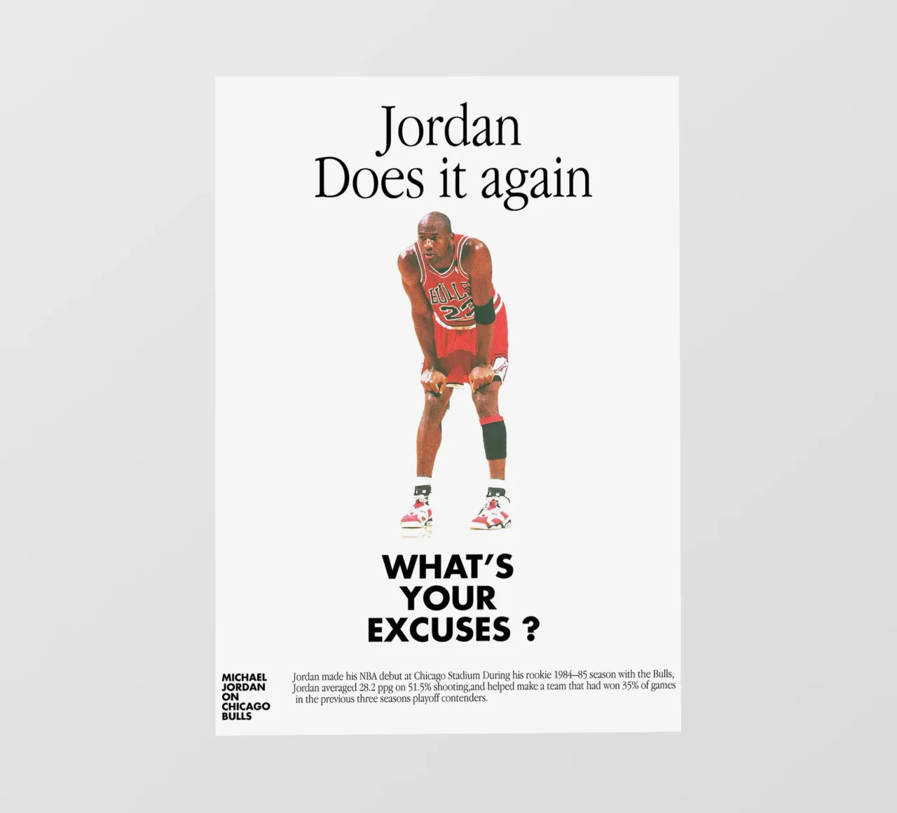 Jordan Does It Again pellicola backlit da Attaboy Dsgn