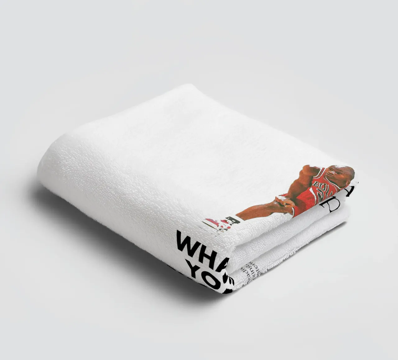 Jordan Does It Again asciugamano da bagno da Attaboy Dsgn