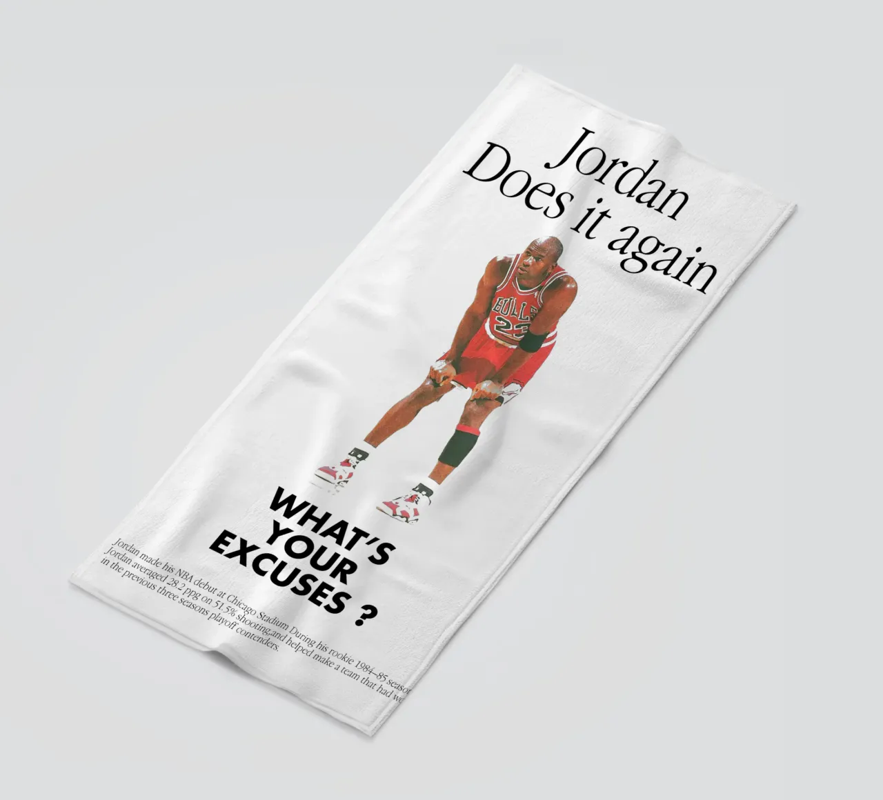 Jordan Does It Again telo mare da Attaboy Dsgn