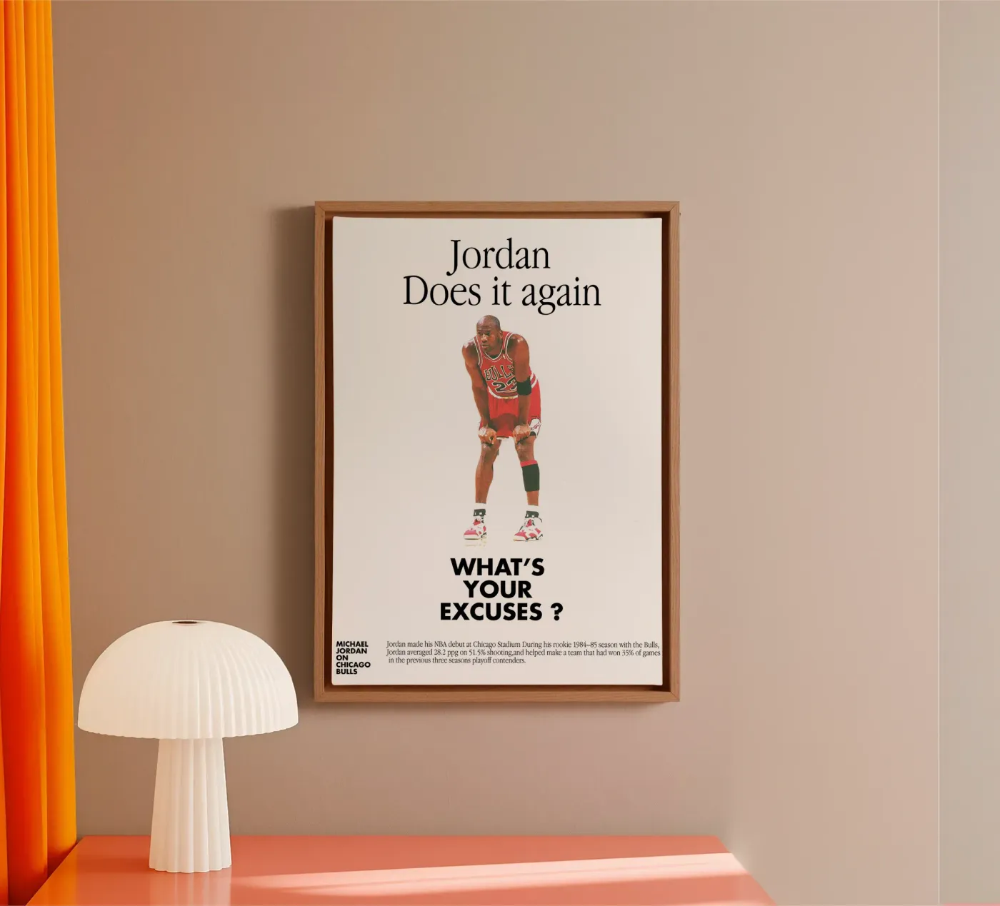 Jordan Does It Again tela da Attaboy Dsgn