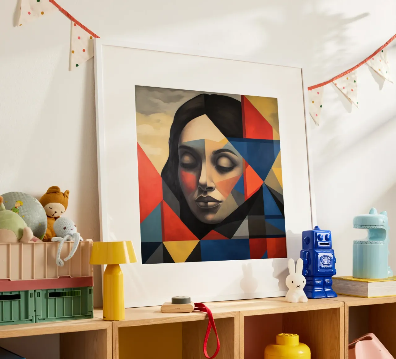 Donna cilena geometrica carta hahnemühle da Artful Muse