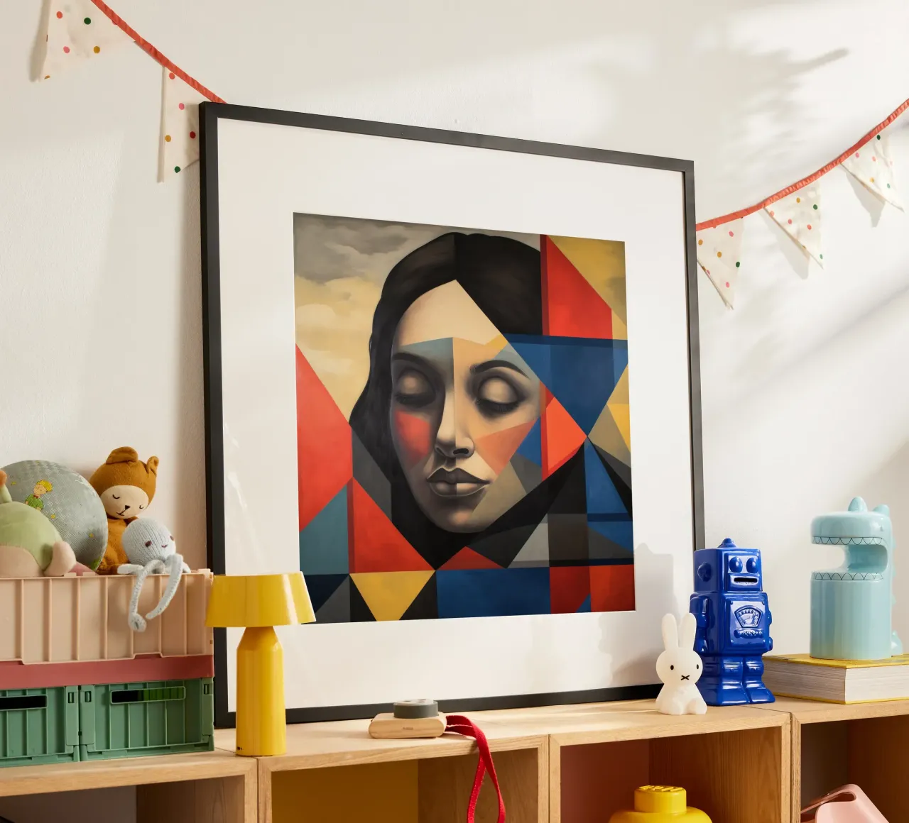 Donna cilena geometrica carta hahnemühle da Artful Muse