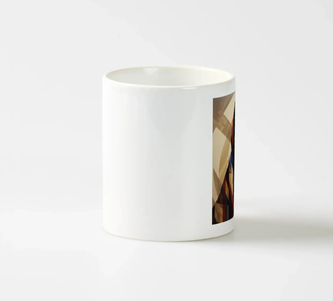 Geometrische chilenische Frau Keramik Tasse von Artful Muse