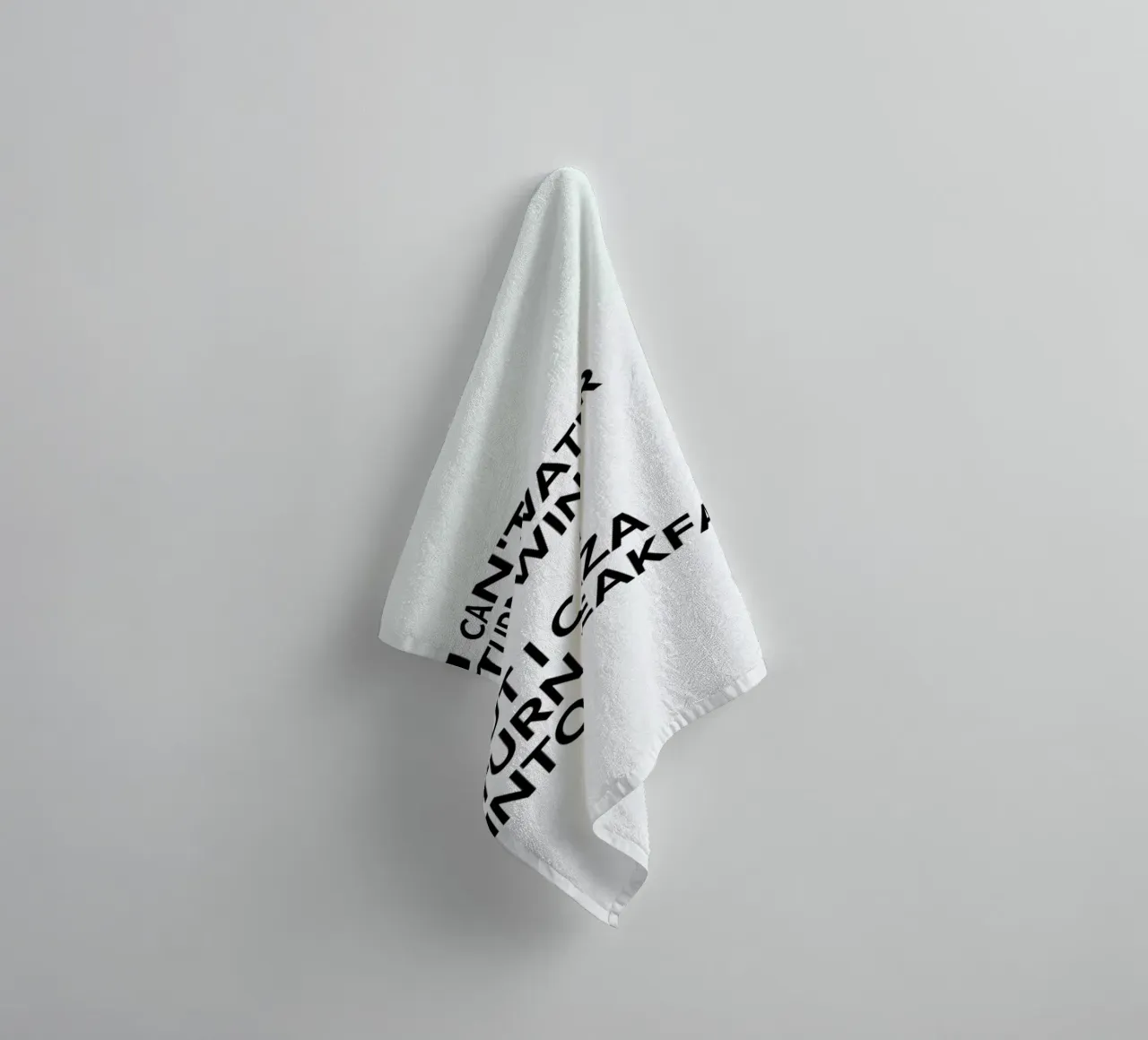 Water Into Wine towel by Studio One