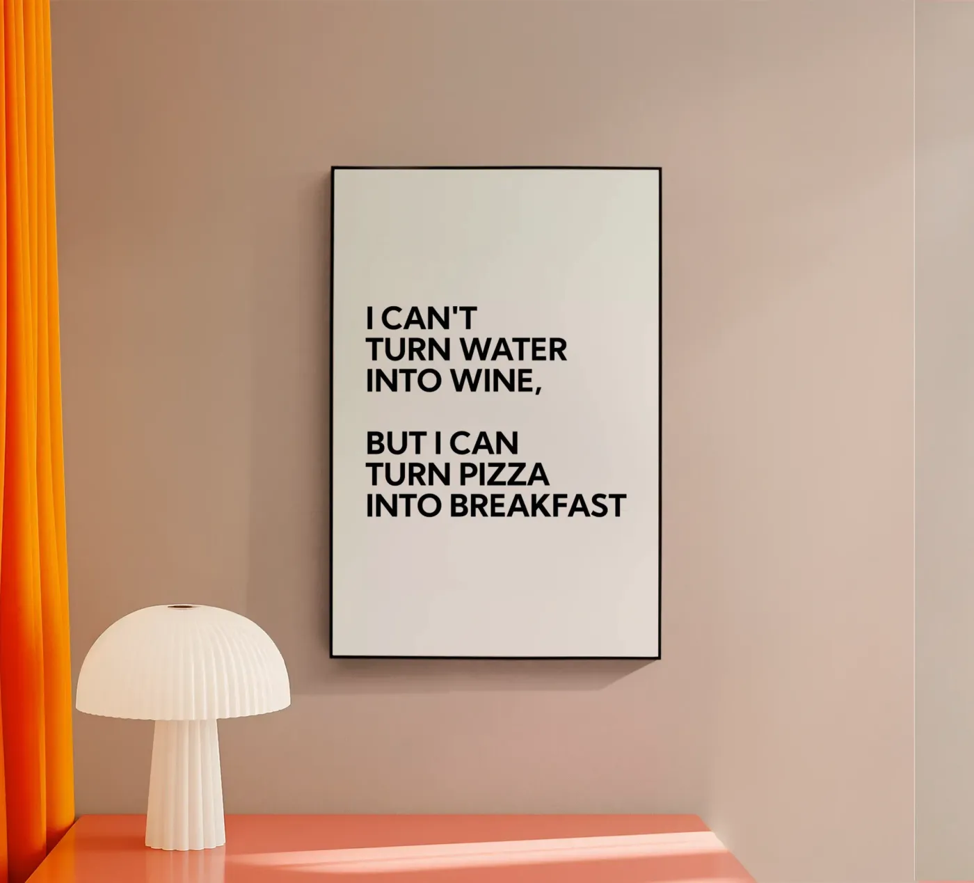 Water Into Wine plexiglass da Studio One