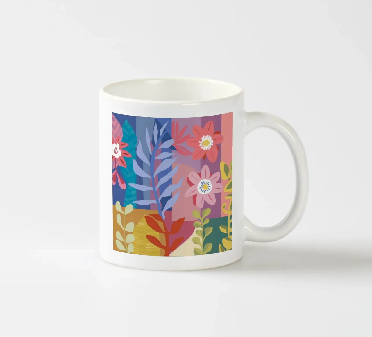 Riverbero di fiori pastello tazza in ceramica da Zep Layers